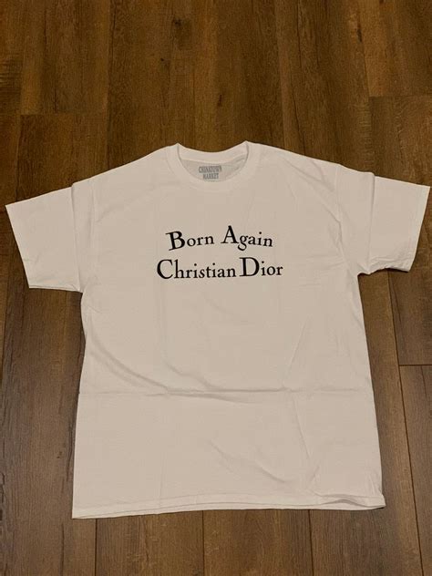 Chinatown Market RARE!! Born Again Christian Dior Crew 